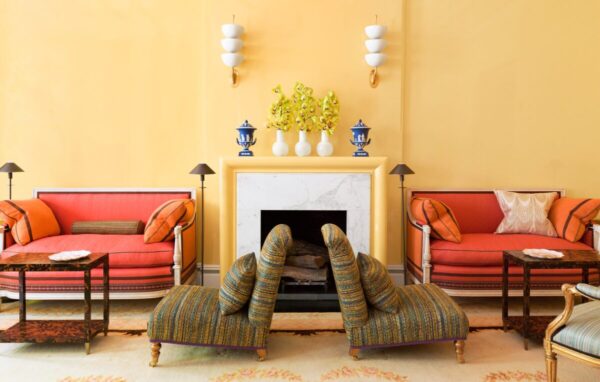 living room-yellow-colored-walls-7