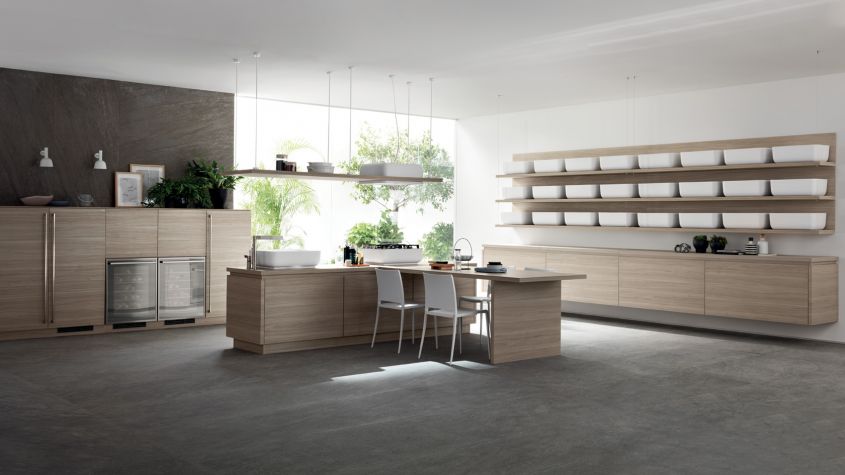 Qi scavolini kitchen with island