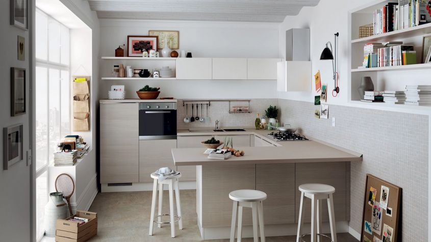 urban kitchen scavolini with peninsula