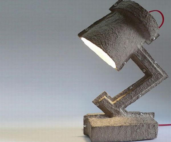 cardboard lamp