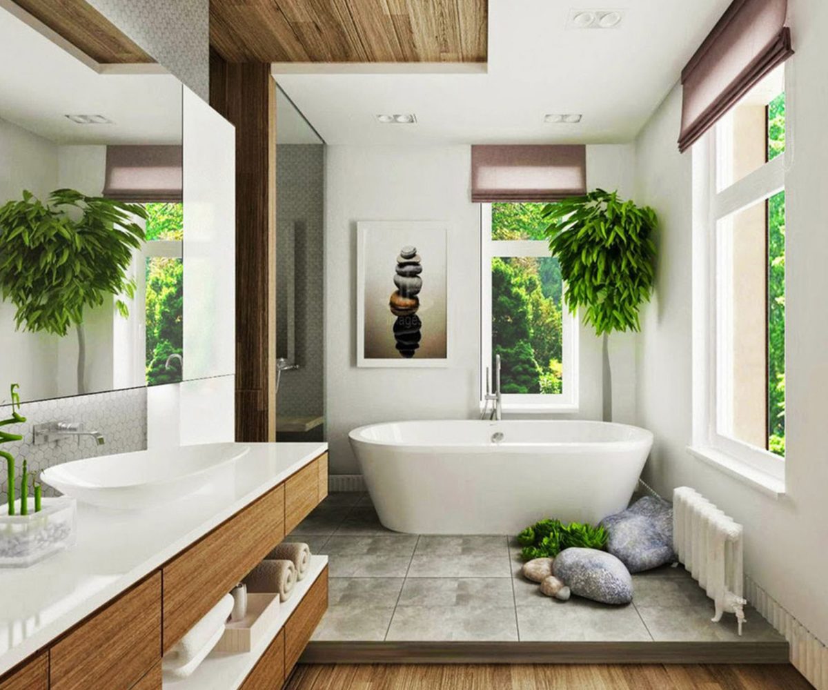 bathroom-feng-shui-green