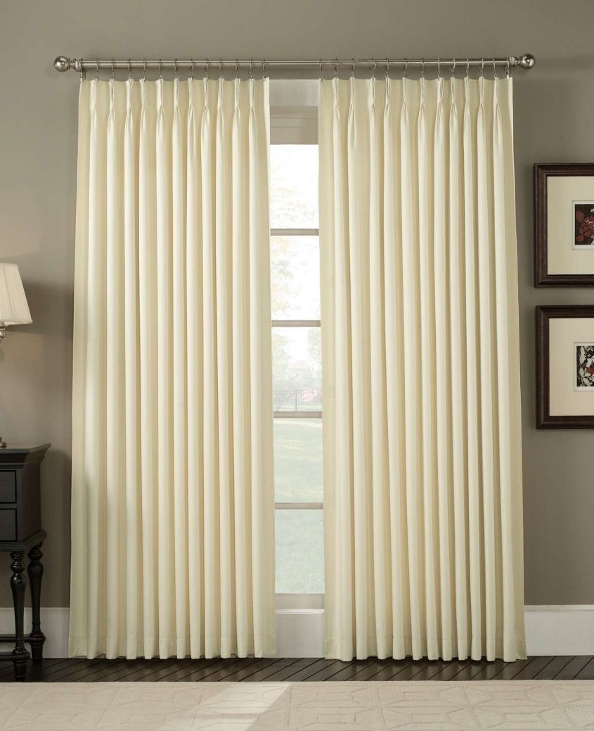 ivory curtain for the living room