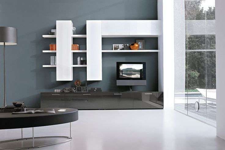 how to furnish a modern living room with a fitted wall