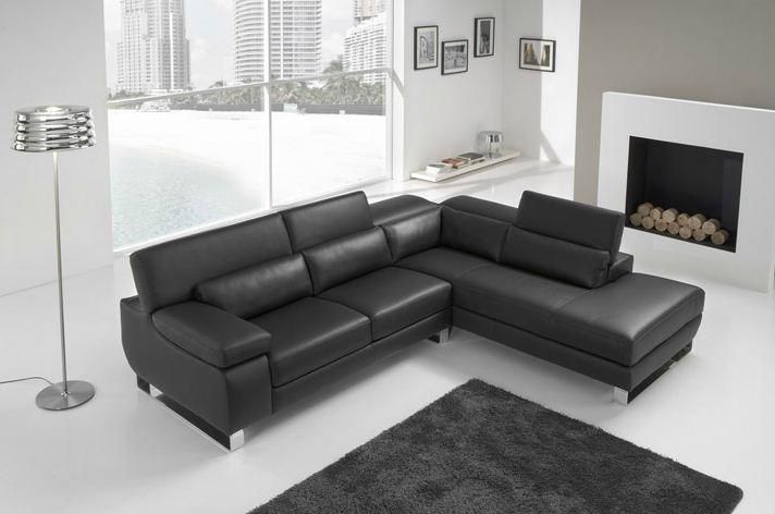 Leather sofas