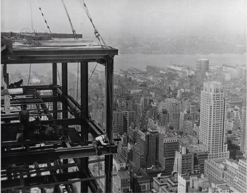 The Chrysler Building in New York