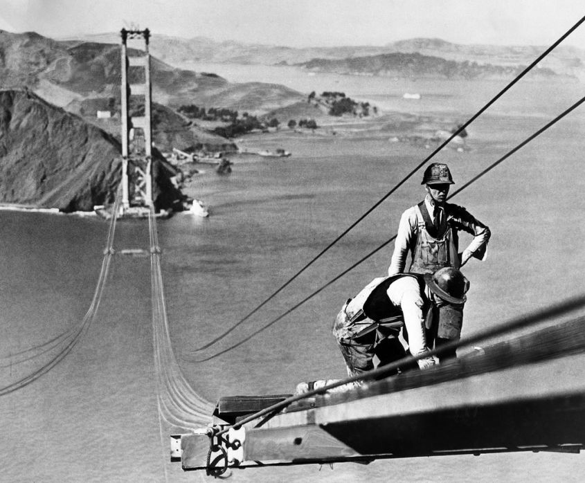 The Golden Gate Bridge in San Francisco