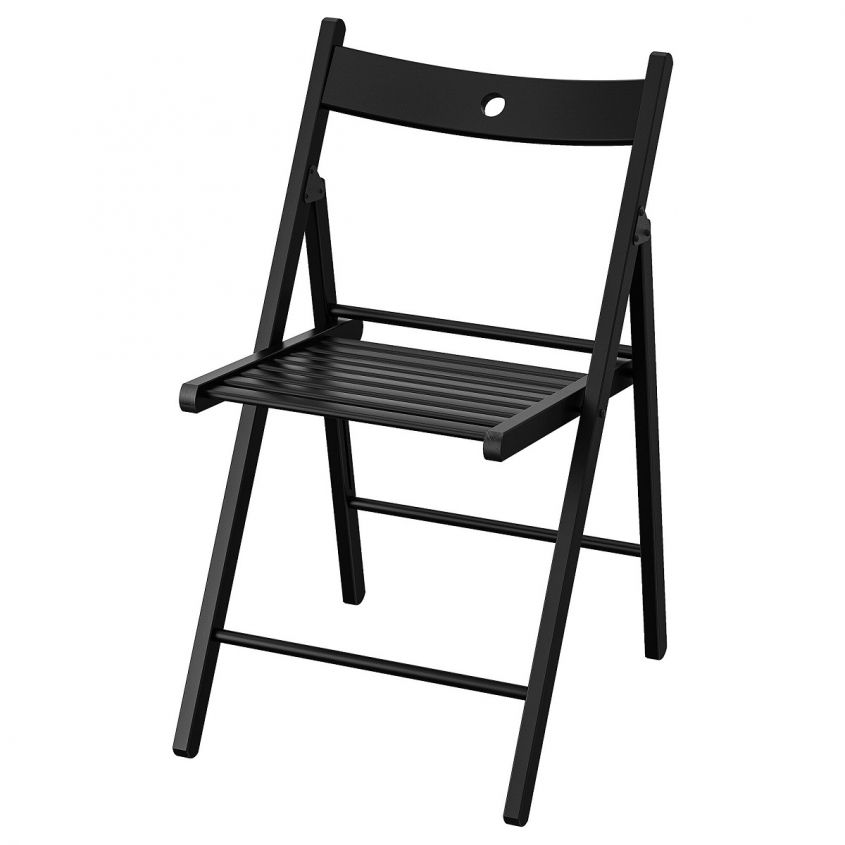 terje folding chair black Ikea