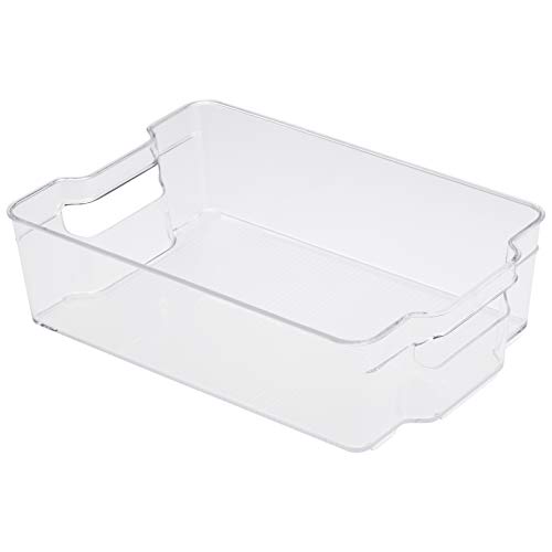 Amazon Basics Medium Plastic Refrigerator Container (2-Pack)