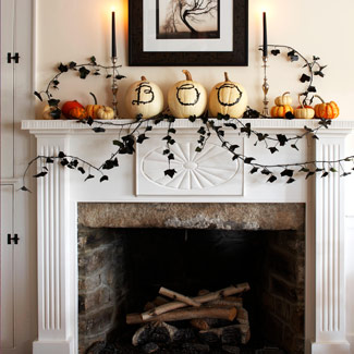 fireplace halloween