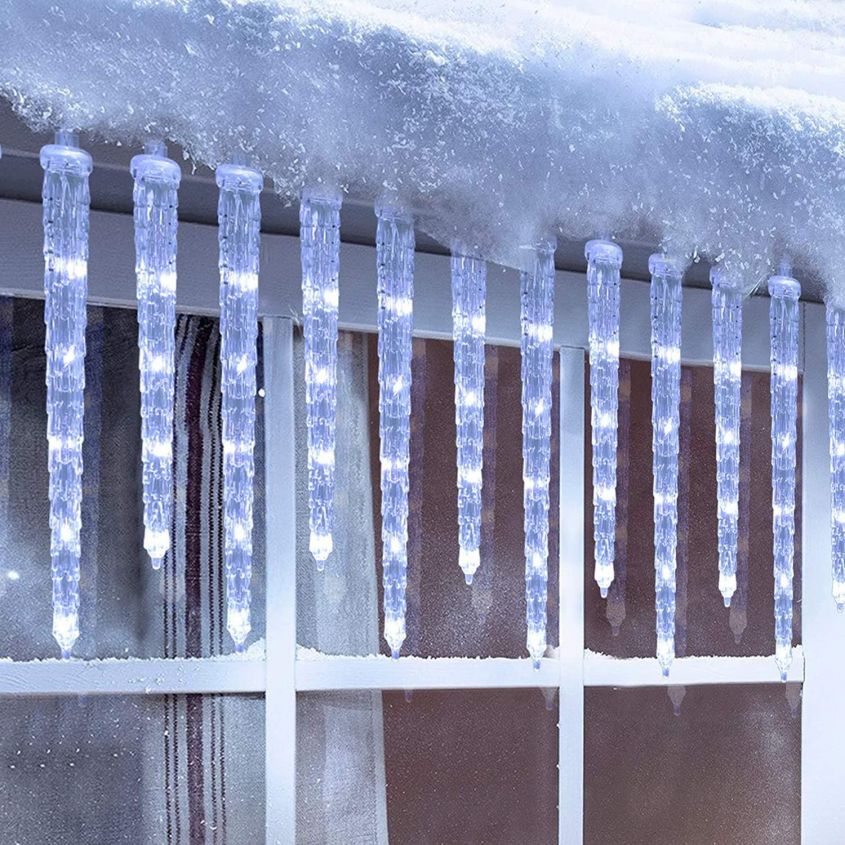 curtain led icicles lights