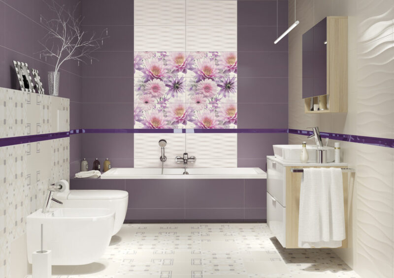 bathroom-lilac-walls 11