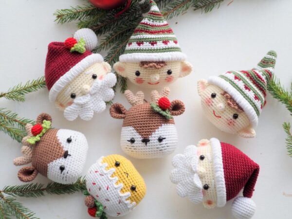 crochet-christmas-place cards (5)