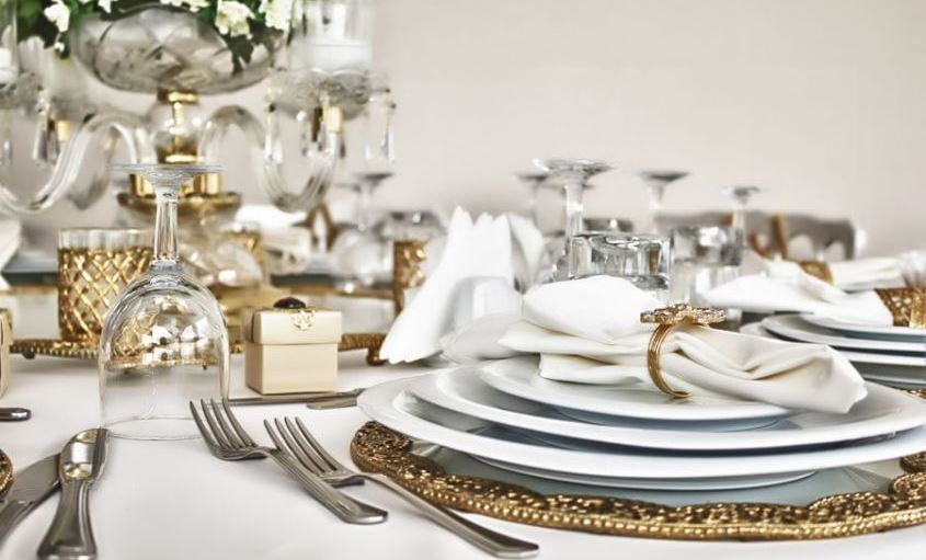 Elegant Christmas table