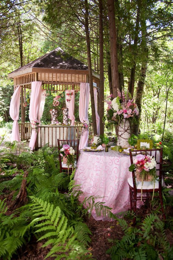 shabby chic garden furniture gazebo