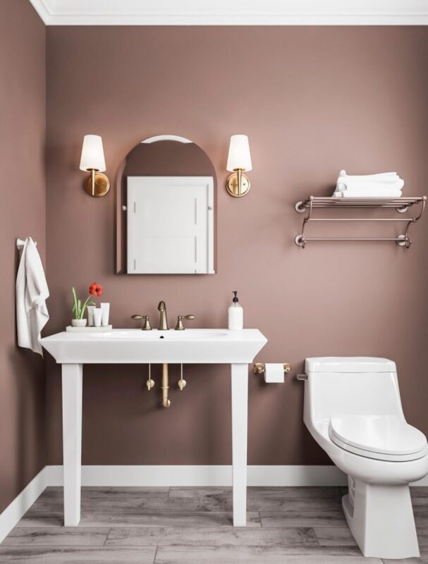 classic-antique-pink-bathroom-walls