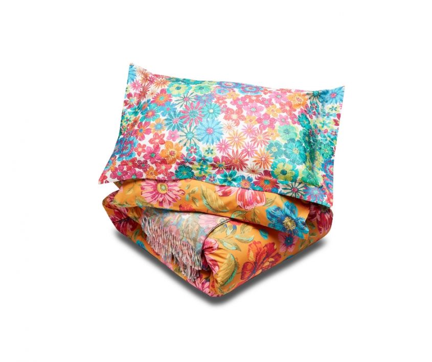 duvets bed winter 2019 mirabello multicolor flower print duvet