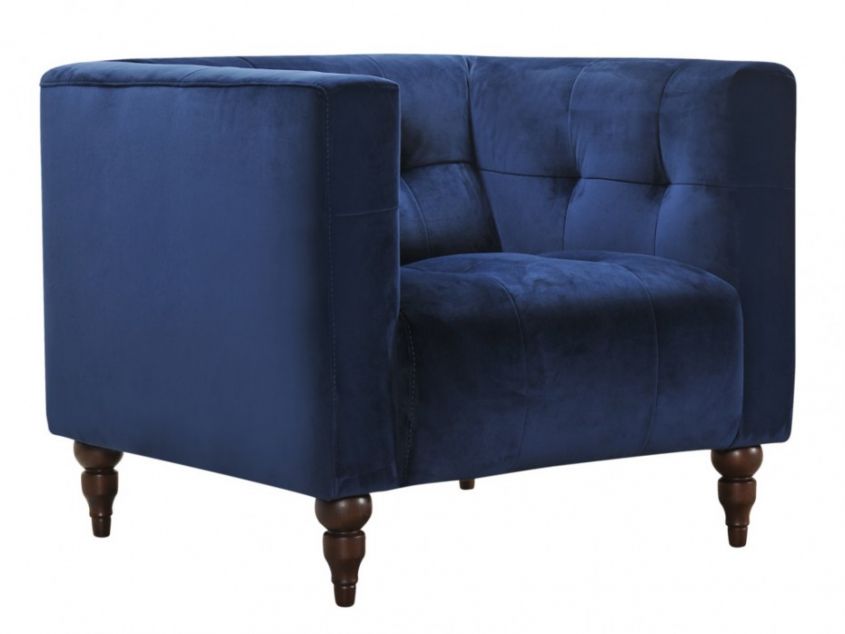 furnish armchair velvet