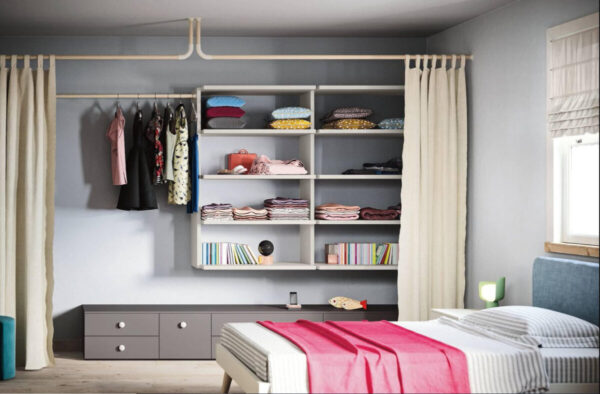 Alternative wardrobes: 5 ideas to make them happen