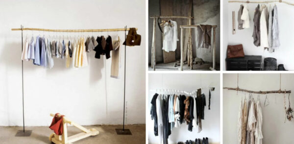 Alternative wardrobes: 5 ideas to make them happen