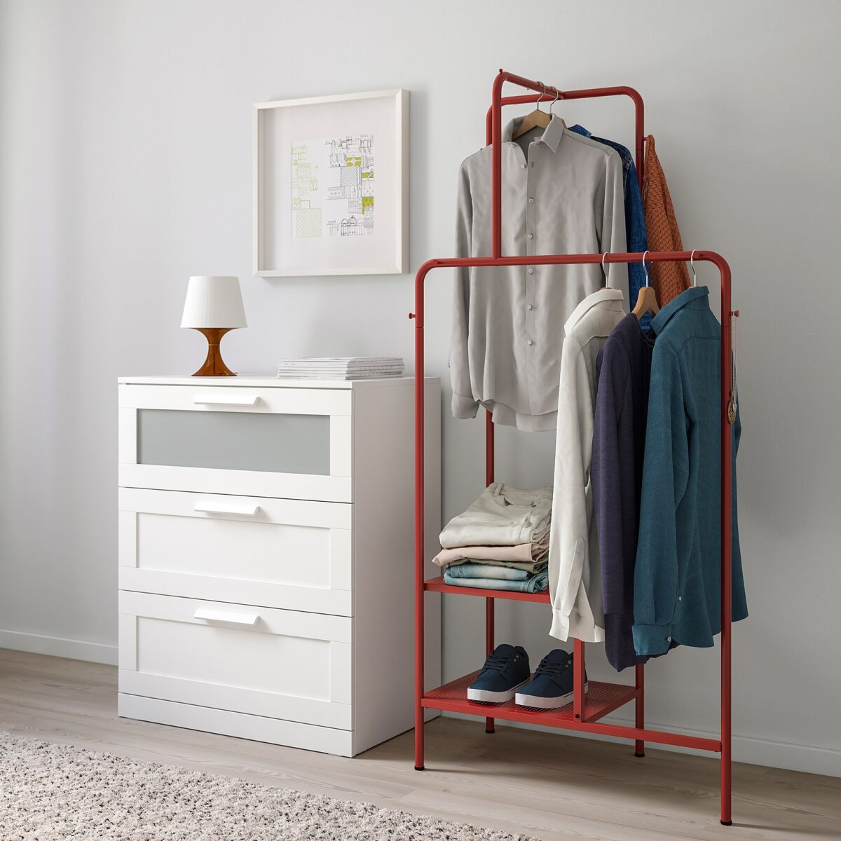 nikkeby-stand-hanger-red