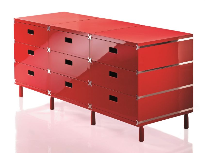 Plus Unit chest of drawers by Magis