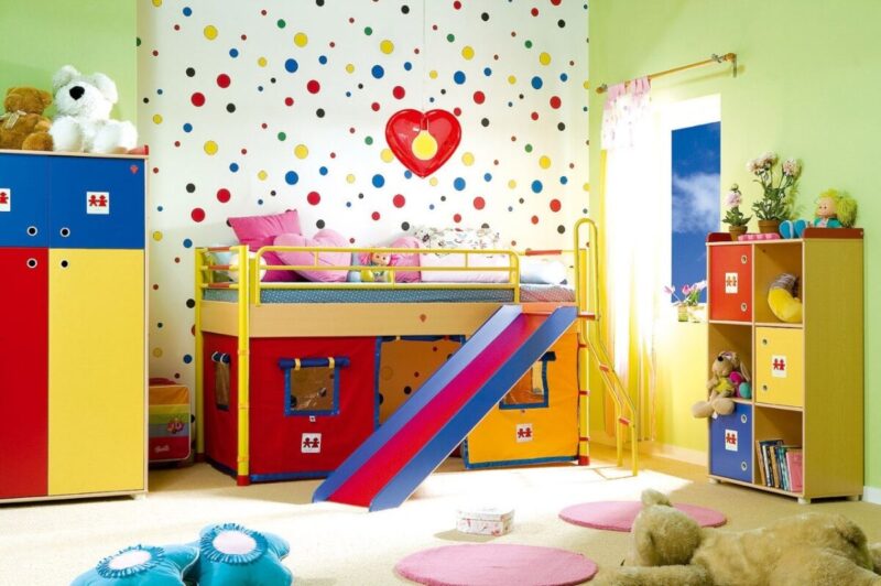 How to paint the children's room?  6 original ideas