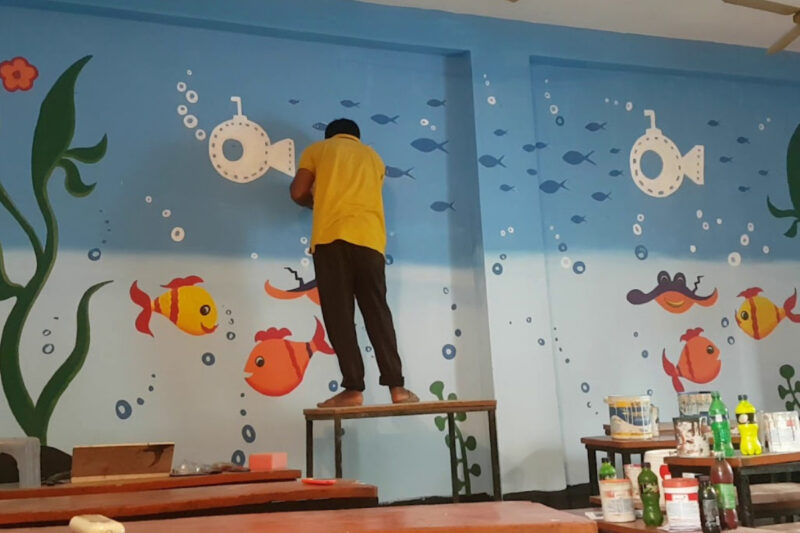 How to paint the children's room?  6 original ideas