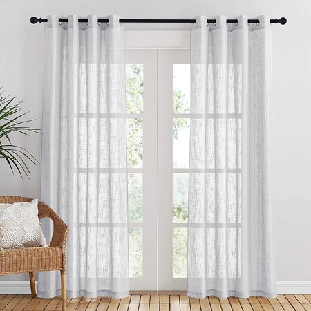 Clear curtains