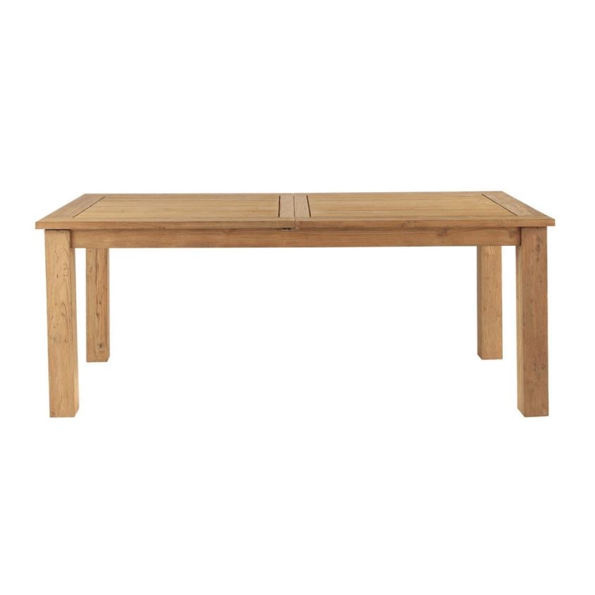 maisons du monde cassiopeetextensible garden table in recycled teak