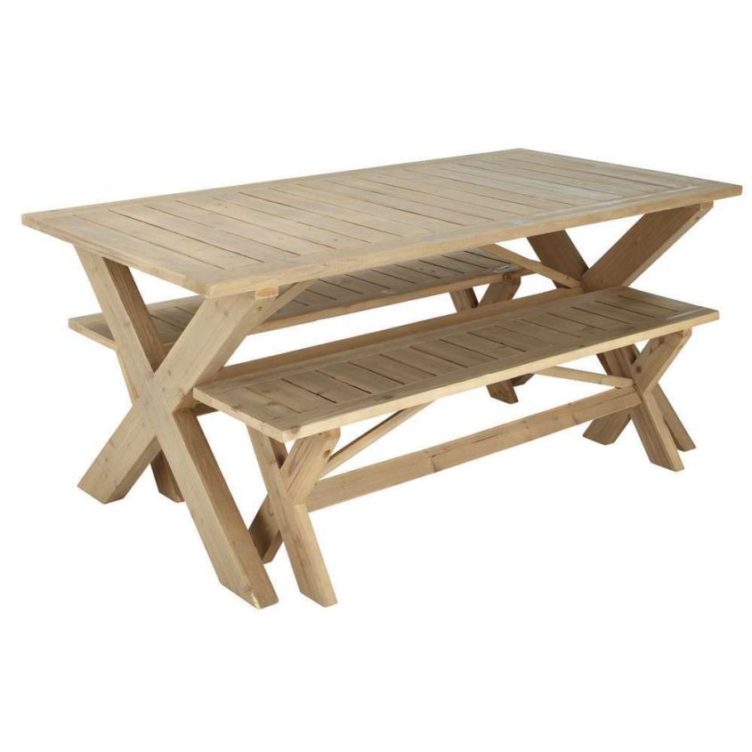 lacanau wood tables maisons du monde table