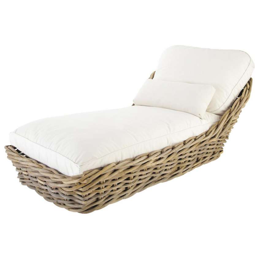 garden furniture maisons du monde st tropez sunbed