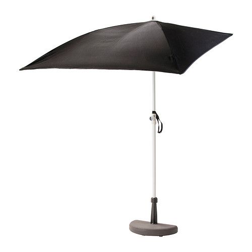 garden furniture ikea bramson fliso umbrella with black base