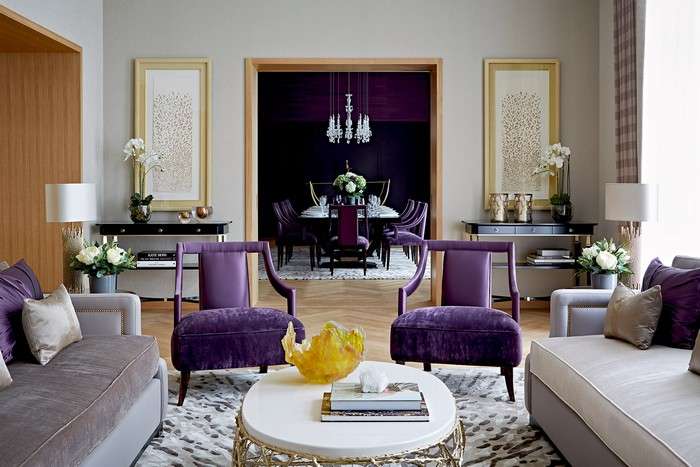 2018 ultra violet furniture trends