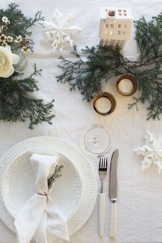 total white table