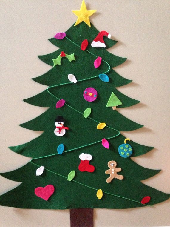 Montessori style Christmas trees, the most beautiful ideas to replicate ...