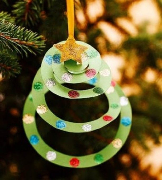 montessori christmas trees decorations