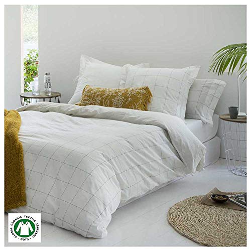 COTTON ARTean ZARAUZ ORGANIC COTTON duvet cover 180 x 190/200 bed.  100% ORGANIC COTTON.