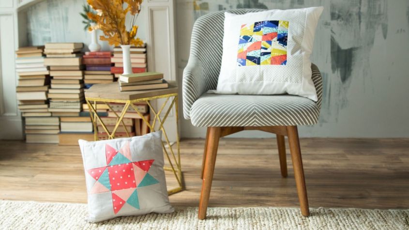 Patchwork furnishing accessories