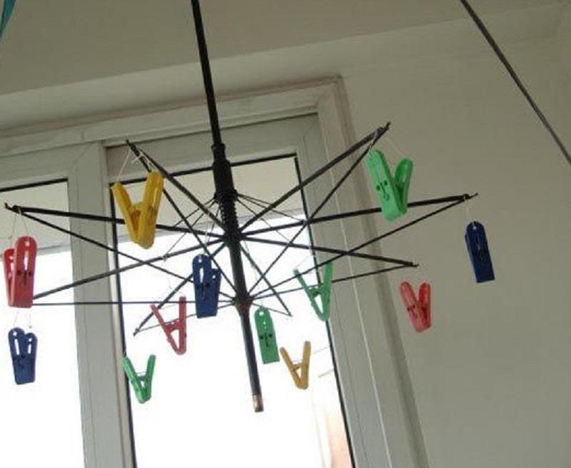 recycling-umbrellas-drying rack2