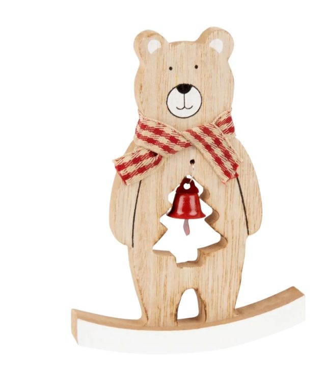 rocking bear decoration