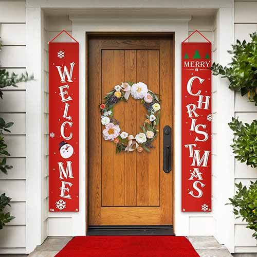 american christmas door decorations