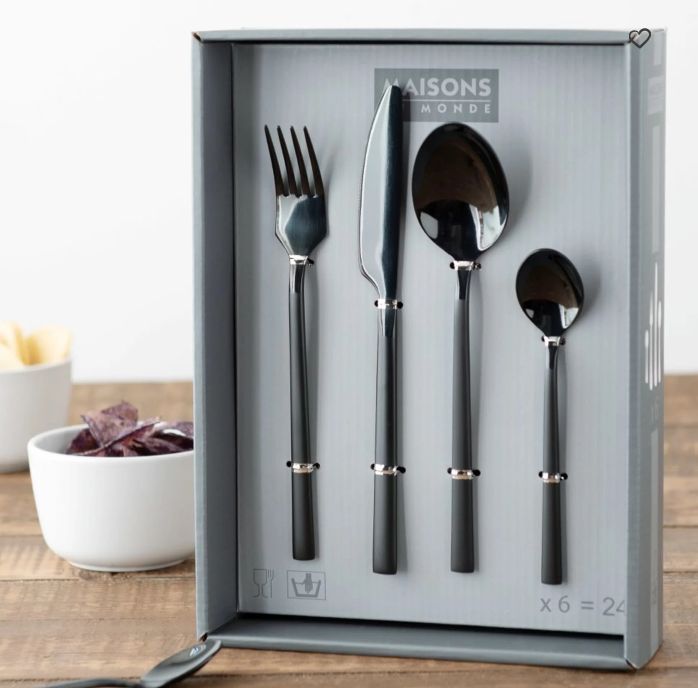 maison du monde cutlery set