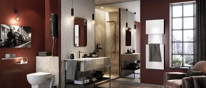 Burgundy-colored-bathroom-walls-22