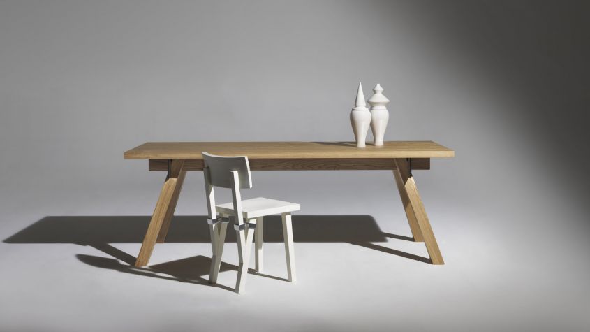 Torquemada table and chair by Philippe Starck