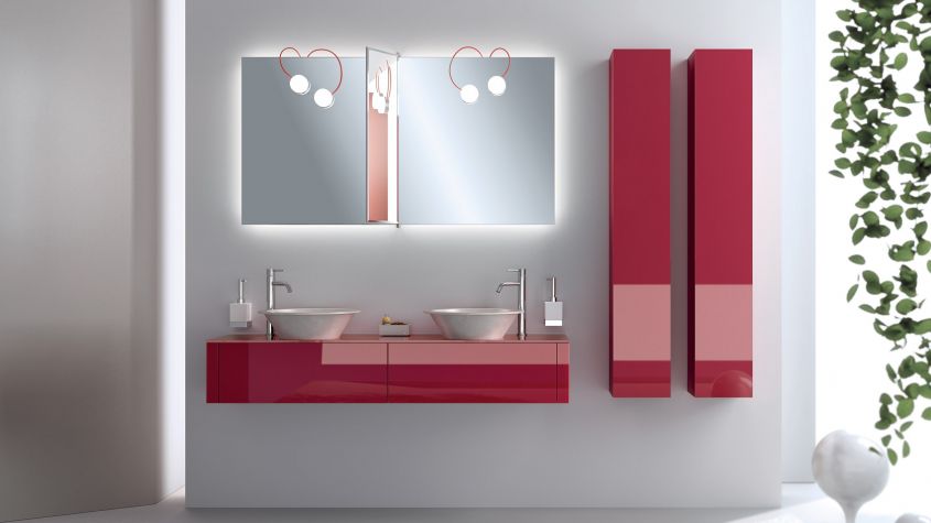 decorating bathroom scavolini pastel colors