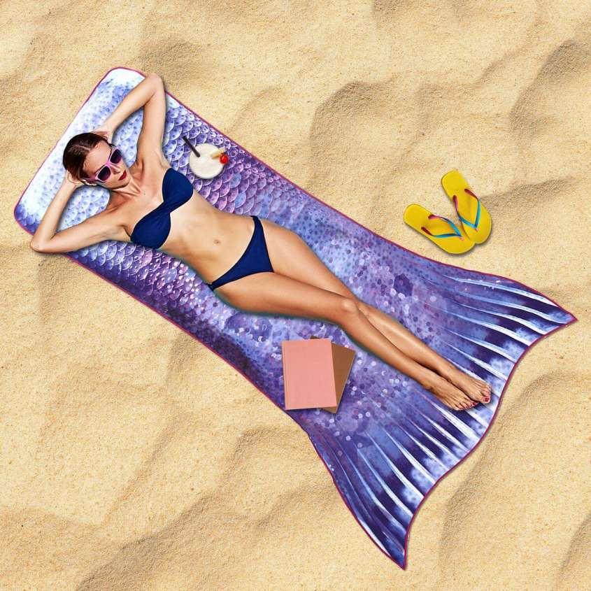 kasanova mermaid beach towel