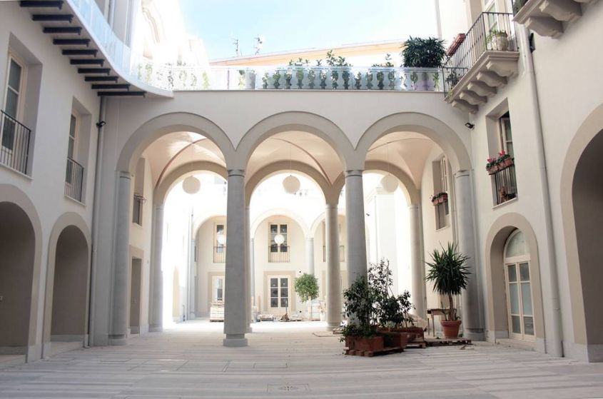 Palazzo Lampedusa courtyard