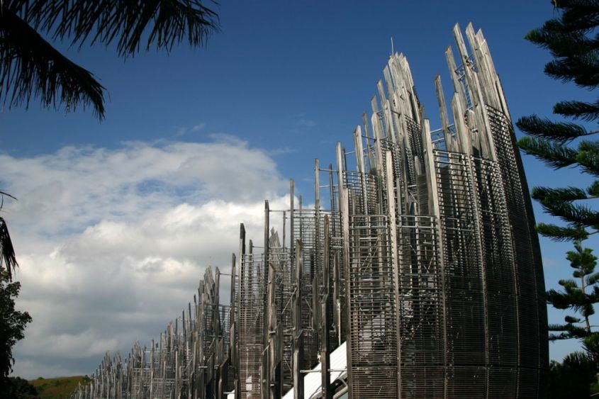 Jean-Marie Tjibaou Cultural Center in New Caledonia