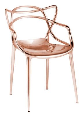 pink gold home furnishing pink gold kartell chair