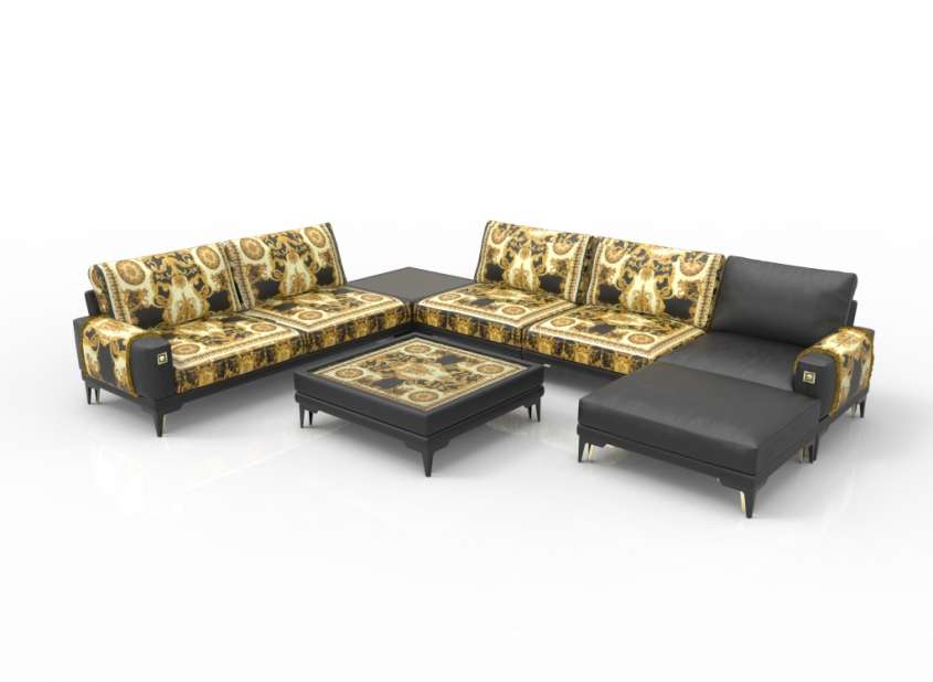 Versace Home living room